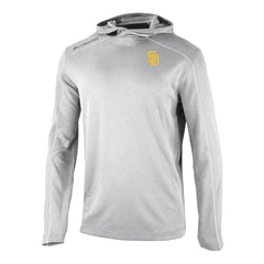 San Diego Padres Columbia Omni-Wick Shotgun Pullover Hoodie - Gray Hoodies