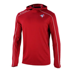 Toronto Blue Jays Columbia Omni-Wick Shotgun Pullover Hoodie - Red Hoodies