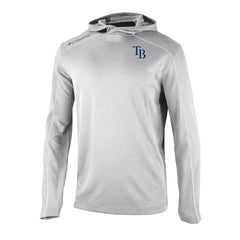 Tampa Bay Rays Columbia Omni-Wick Shotgun Pullover Hoodie - Gray Hoodies