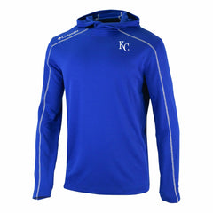 Kansas City Royals Columbia Omni-Wick Shotgun Pullover Hoodie - Royal Hoodies