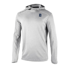 Detroit Tigers Columbia Omni-Wick Shotgun Pullover Hoodie - Gray Hoodies