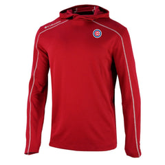 Chicago Cubs Columbia Omni-Wick Shotgun Pullover Hoodie - Red Hoodies