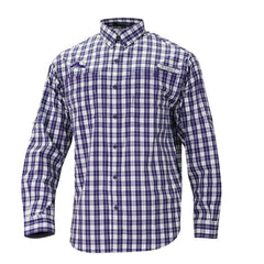 Colorado Rockies Columbia Super Tamiami Omni-Shade Long Sleeve Button-Down Shirt - Purple