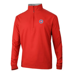 Chicago Cubs Columbia Omni-Wick Bogey's Paradise Quarter-Zip Pullover - Red Pullover