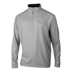 Colorado Rockies Columbia Omni-Wick Bogey's Paradise Quarter-Zip Pullover - Gray Pullover