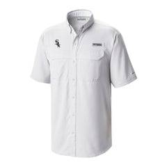 Chicago White Sox Columbia Omni-Wick Low Drag Offshore Button-Up Shirt - White