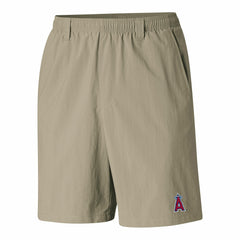 Los Angeles Angels Columbia PFG Backcast III Water Shorts - Tan Shorts