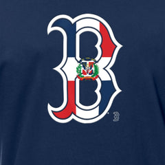 Boston Red Sox New Era Dominican Republic Flag Logo T-Shirt - Navy T-shirts