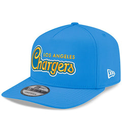 Los Angeles Chargers New Era Charger Power A-Frame 9FIFTY Snapback Hat Powder Blue