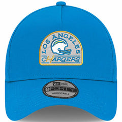 Los Angeles Chargers New Era Charger Power A-Frame 9FORTY Trucker Adjustable Hat Powder Blue