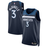 NBA Jaden McDaniels Minnesota Timberwolves Unisex Swingman Player Jersey - Icon Edition - Navy