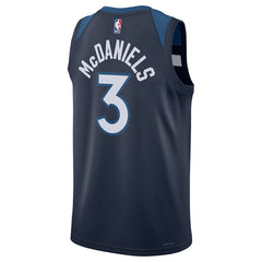 NBA Jaden McDaniels Minnesota Timberwolves Unisex Swingman Player Jersey - Icon Edition - Navy