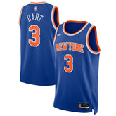 NBA Josh Hart New York Knicks Unisex Swingman Player Jersey - Icon Edition - Blue