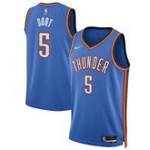 NBA Luguentz Dort Oklahoma City Thunder Unisex Swingman Player Jersey - Icon Edition - Blue