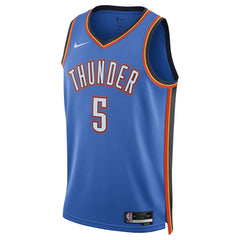 NBA Luguentz Dort Oklahoma City Thunder Unisex Swingman Player Jersey - Icon Edition - Blue