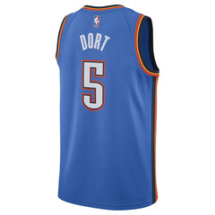 NBA Luguentz Dort Oklahoma City Thunder Unisex Swingman Player Jersey - Icon Edition - Blue