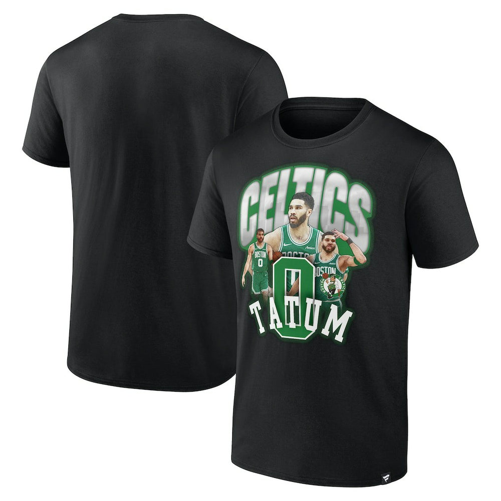 Jayson Tatum Boston Celtics Notorious 4.0 T-Shirt Black