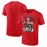 Alperen Sengun Houston Rockets Notorious 4.0 T-Shirt Red