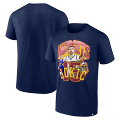 Nikola Jokic Denver Nuggets Notorious 4.0 T-Shirt Navy