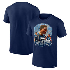 Anthony Edwards Minnesota Timberwolves Notorious 4.0 T-Shirt Navy