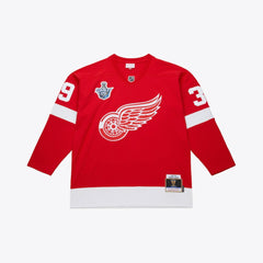 NHL Dominik Hasek Detroit Red Wings Mitchell & Ness 2007-08 Power Play Jersey - Red
