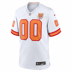 NFL 76 Tampa Bay Buccaneers 50th Season Custom Game Jersey - White