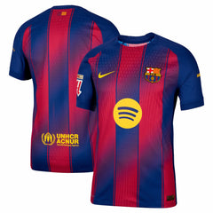 Barcelona 2025/26 Home Jersey with Patch Navy