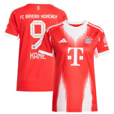 Harry Kane Bayern Munich Women's 2025/26 Home Replica Jersey Red