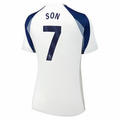 Son Heung-Min Tottenham Hotspur Women's 2025/26 Home Replica Jersey White