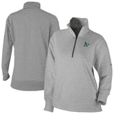 Athletics Columbia Women's Birchwood Hills Quarter-Zip Pullover - Gray Pullover
