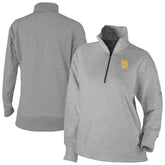 San Diego Padres Columbia Women's Birchwood Hills Quarter-Zip Pullover - Gray Pullover