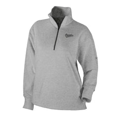 Baltimore Orioles Columbia Women's Birchwood Hills Quarter-Zip Pullover - Gray Pullover
