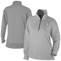 Cleveland Guardians Columbia Women's Birchwood Hills Quarter-Zip Pullover - Gray Pullover