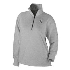 Chicago White Sox Columbia Women's Birchwood Hills Quarter-Zip Pullover - Gray Pullover