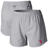 Boston Red Sox Columbia Women's Tamiami Pull-On Shorts - Gray Shorts