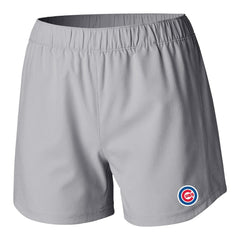 Chicago Cubs Columbia Women's Tamiami Pull-On Shorts - Gray Shorts