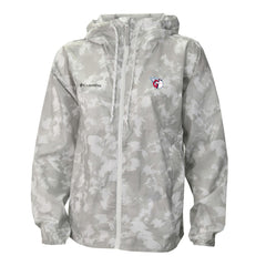 Cleveland Guardians Columbia Women's Flash Challenger Full-Zip Hoodie Windbreaker Jacket - Gray/White Jackets