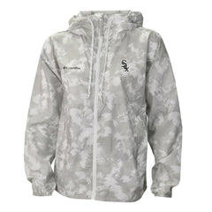 Chicago White Sox Columbia Women's Flash Challenger Full-Zip Hoodie Windbreaker Jacket - Gray/White Jackets