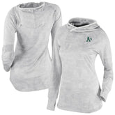 Athletics Columbia Women's Omni-Wick Sunday Ball Raglan Pullover Hoodie - White Hoodies