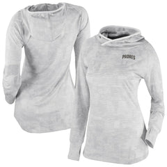 San Diego Padres Columbia Women's Omni-Wick Sunday Ball Raglan Pullover Hoodie - White Hoodies