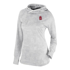 St. Louis Cardinals Columbia Women's Omni-Wick Sunday Ball Raglan Pullover Hoodie - White Hoodies