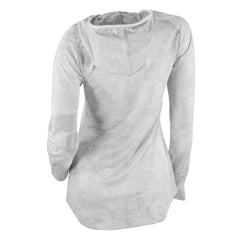 Seattle Mariners Columbia Women's Omni-Wick Sunday Ball Raglan Pullover Hoodie - White Hoodies