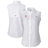 Boston Red Sox Columbia Women's Tamiami Sleeveless Shirt - White