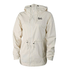 Cincinnati Reds Columbia Women's Lily Park Full-Zip Rain Jacket - Cream Jackets