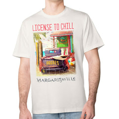 San Diego Padres Margaritaville License to Chill T-Shirt - Cream T-shirts