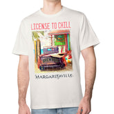 Milwaukee Brewers Margaritaville License to Chill T-Shirt - Cream T-shirts