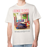Toronto Blue Jays Margaritaville License to Chill T-Shirt - Cream T-shirts