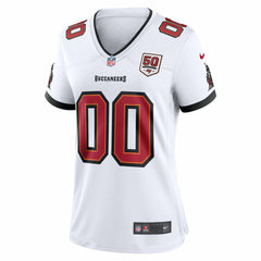 NFL Tampa Bay Buccaneers Women's 50th Season Custom Game Jersey - White