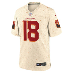 NFL Marvin Harrison Jr. Arizona Cardinals 2025 Rivalries Collection Game Jersey - Natural