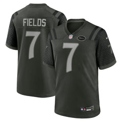NFL Justin Fields New York Jets 2025 Rivalries Collection Game Jersey - Gotham Green